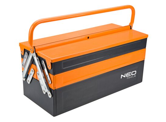 Skrzynka narzędziowa 46 x 22 x 21 cm, metalowa NEO
