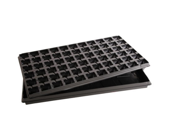 Taca wielokomórkowa VP53/66 z podstawką czarny