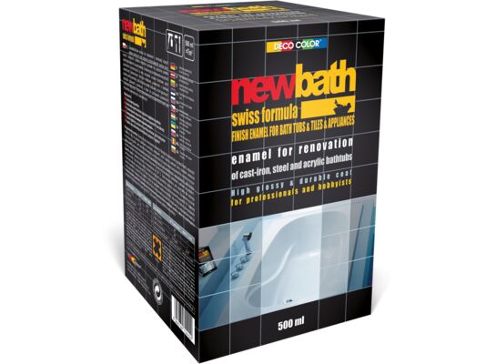 Emalia dwuskładnikowa do renowacji New Bath 0,5 l DECO COLOR