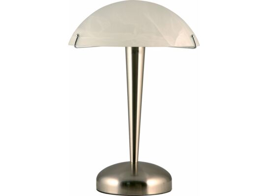 Lampka Garda nikiel mat + biały