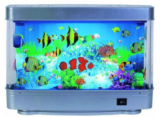 Lampka Aqua tytan, wielobarwny