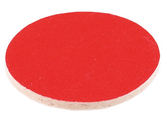 Filc polerski na rzep, 125 mm VERTO