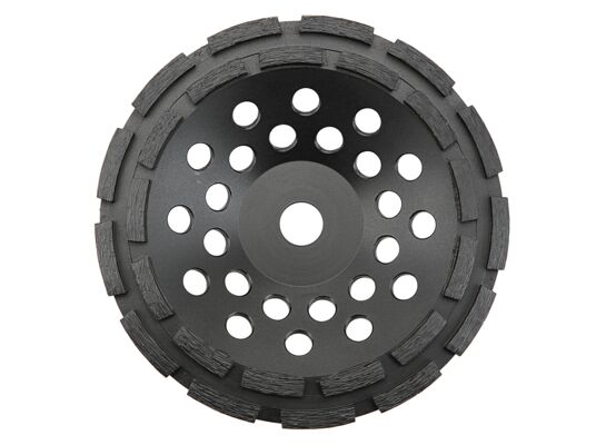 Tarcza diamentowa szlifierska 125 x 22,2 x 5 mm, podwójny segment GRAPHITE