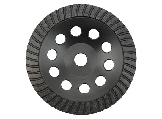 Tarcza diamentowa szlifierska 115 x 22,2 x 5 mm, turbo GRAPHITE