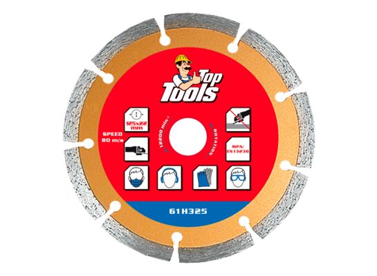 Tarcza diamentowa 230 x 22,2 mm, pełna VERTO
