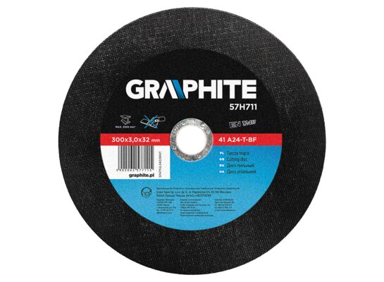 Tarcza tnąca do metalu 300 x 3,0 x 32,0 mm, 41 A24-T-BF GRAPHITE