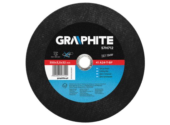 Tarcza tnąca do metalu 350 x 3,5 x 32,0 mm, 41 A24-T-BF GRAPHITE