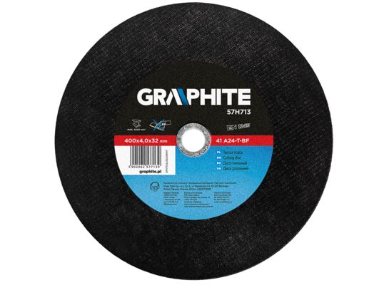 Tarcza tnąca do metalu 400 x 4,0 x 32 mm, 41 A24-T-BF GRAPHITE