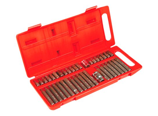 Końcówka wkrętakowa Spline, Torx, sześciokątne, zestaw 40 sztuk Top Tools
