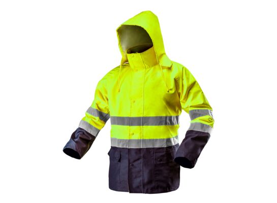 Kurtka robocza ostrzegawcza wodoodporna, żółta, rozmiar XXXL NEO