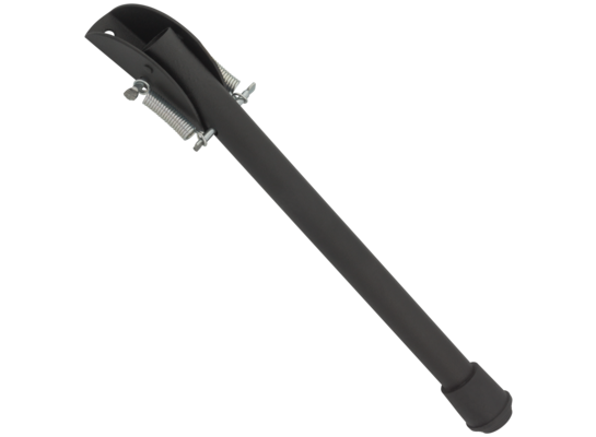 Nóżka blokująca drzwi 220 mm średnia czarna