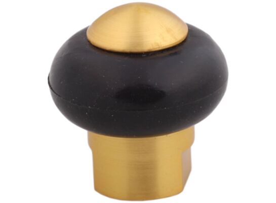 Odbojnik drzwiowy baryłkowy DB-004 mosiądz satyna