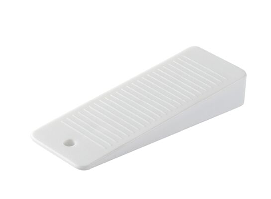 Odbojnik drzwiowy gumowy KLIN 95 x 32 mm biały