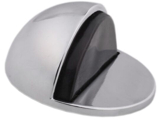 Odbojnik drzwiowy kulisty DB-001-S chrom samoprzylepny