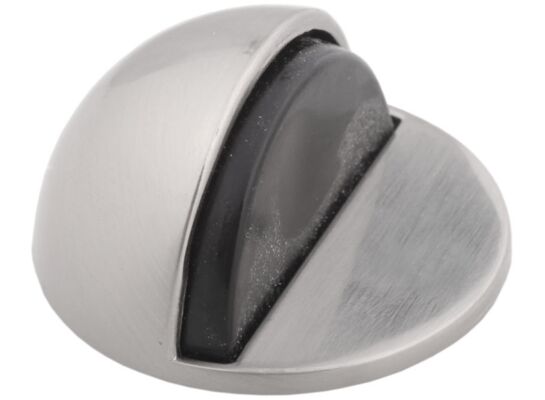 Odbojnik drzwiowy kulisty DB-001-S nikiel szczotkowany samoprzylepny