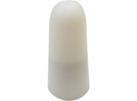 Odbojnik drzwiowy S0302 73 mm biały + zawieszka