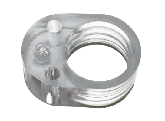 Odbojnik gumowy bezbarwny na klamkę + zawieszka