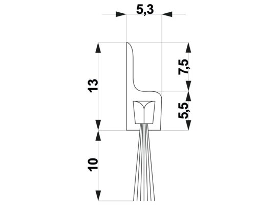 Szczotka TRIBOLLET H2-10-AN 1 m