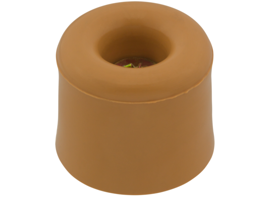 Odbojnik drzwiowy gumowy torebka beżowy