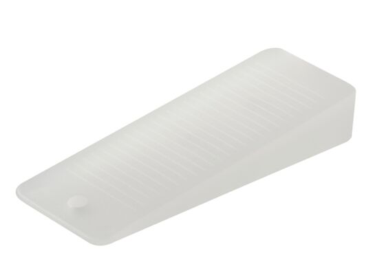 Odbojnik drzwiowy gumowy KLIN 95 x 32 mm przezroczysty