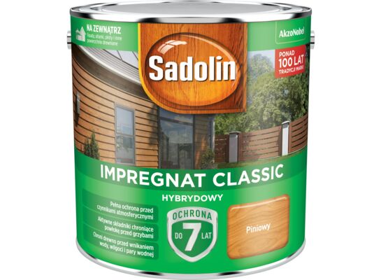 Impregnat CLASSIC HYBRYDOWY Piniowy 2,5 l Sadolin