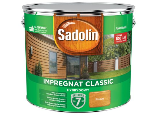 Impregnat CLASSIC HYBRYDOWY Piniowy 9 l Sadolin