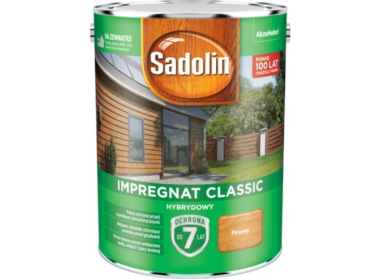 Impregnat CLASSIC HYBRYDOWY Piniowy 4,5 l Sadolin