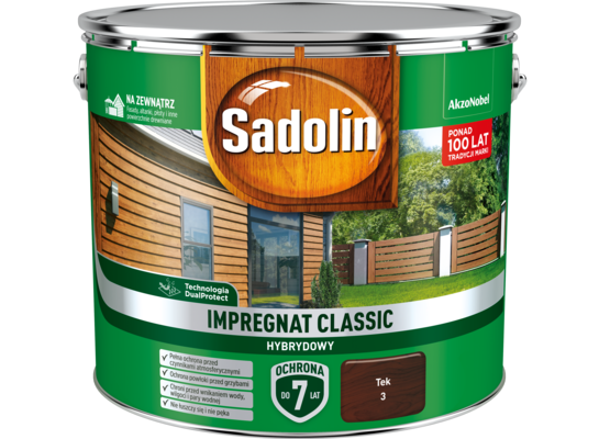 Impregnat CLASSIC HYBRYDOWY Tek 9 l Sadolin