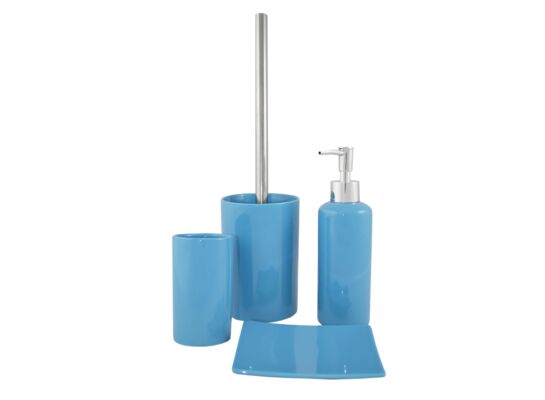 Dozownik do mydła coral niebieski