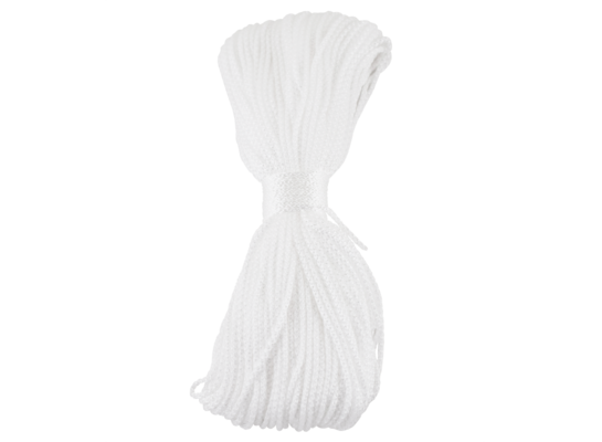 Sznurek do suszarki sufitowej pleciony 42 m biały