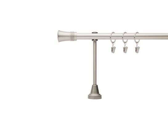Karnisz pojedynczy Cylinder 19 mm 160 cm satyna