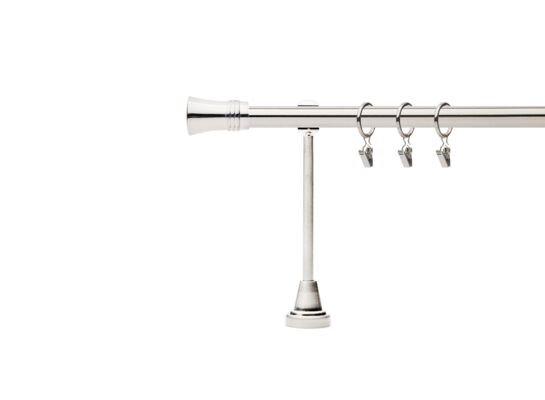 Karnisz pojedynczy Cylinder 19mm 160 cm stal