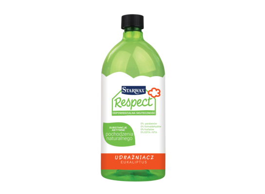 Udrażniacz eukaliptus 950 ml Respect Starwax