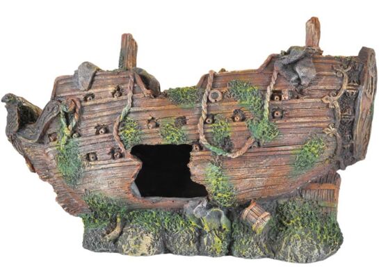 Ozdoba akwariowa 421A wrak 26 cm happet