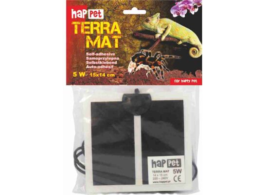 Mata grzejna do terrarium 15 x 28 cm happet