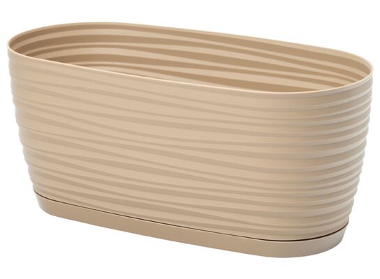 Skrzynka SAHARA PETIT z podstawką 27 cafe latte