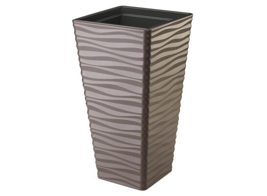 Donica SAHARA DUNES KWADRAT SLIM 40 brownie