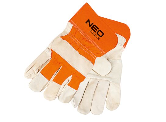 Rękawice robocze, skóra bydlęca licowa, 10,5" NEO