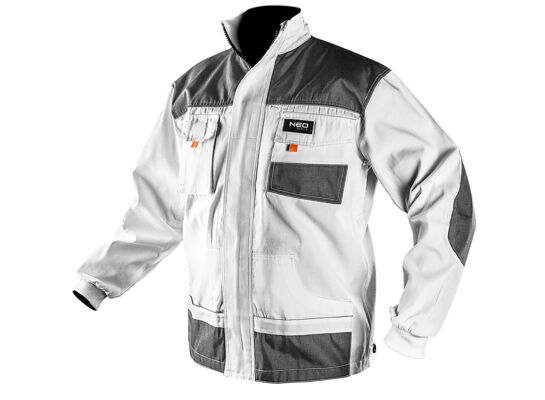 Bluza robocza biała, HD, rozmiar L / 52 NEO