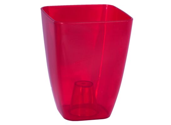 Osłonka STORCZYK KWADRATOWY 13 transparent czerwony