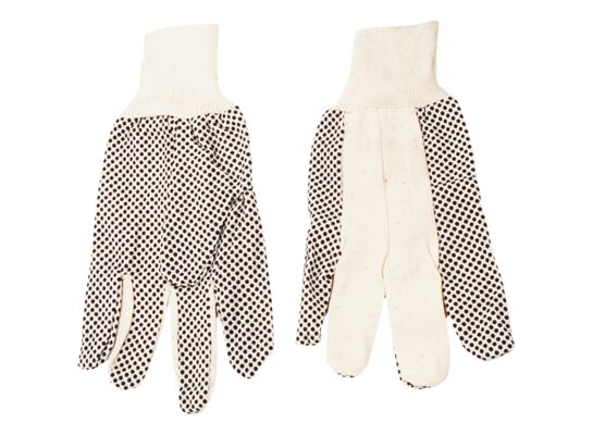 Rękawice robocze, dzianina bawełniana nakrapiana gumą, 10" Top Tools