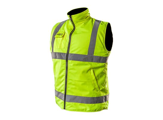 Bezrękawnik roboczy, dwustronny, jedna strona odblaskowa, żółta, rozmiar L / 52 NEO