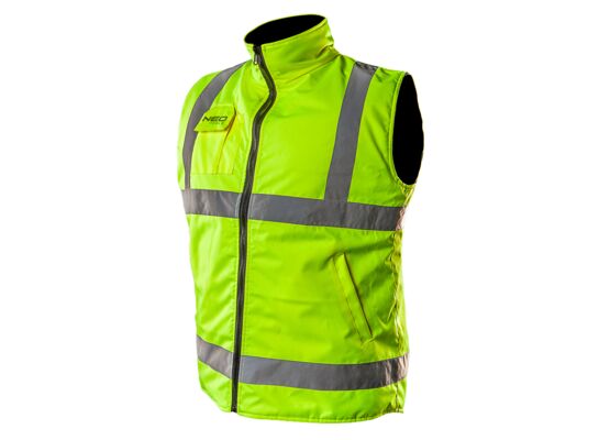 Bezrękawnik roboczy, dwustronny, jedna strona odblaskowa, żółta, rozmiar XL / 56 NEO