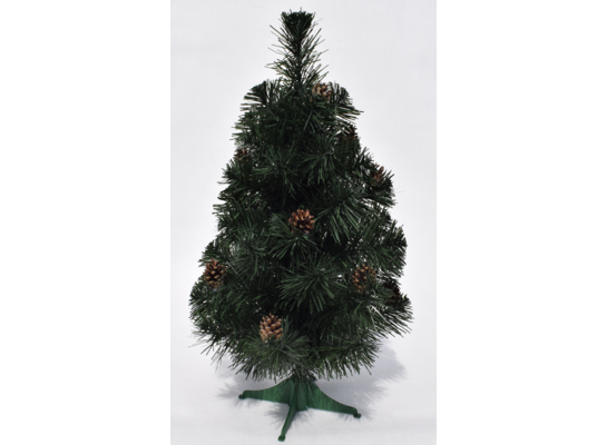 Choinka sztuczna z szyszkami 45 cm