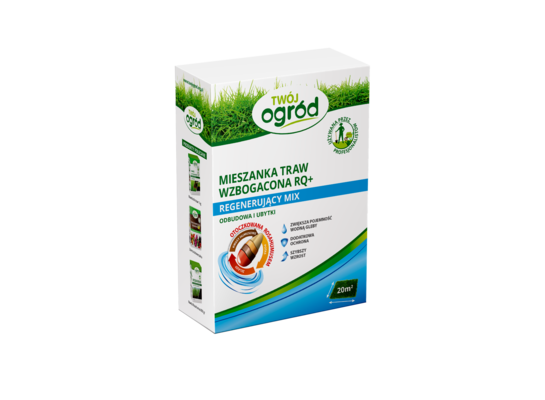 Trawa TO RQ+ Regenerujący mix odbudowa i ubytki 0,5 kg TWÓJ OGRÓD