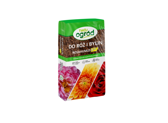 Ziemia kwiatowa Rosahumus + Microstar róże 20 l TWÓJ OGRÓD