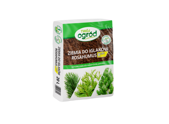Ziemia do iglaków Rosahumus + Microstar 20 l TWÓJ OGRÓD