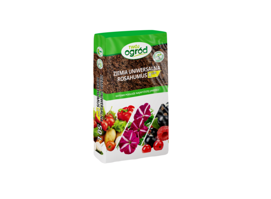 Ziemia uniwersalna Rosahumus + Microstar 50 l TWÓJ OGRÓD