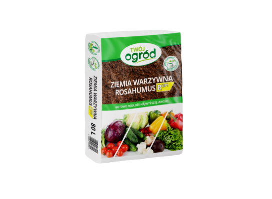 Ziemia warzywna Rosahumus + Microstar 80 l TWÓJ OGRÓD