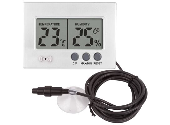 Elektroniczny termometr i higrometr do terrarium Browin